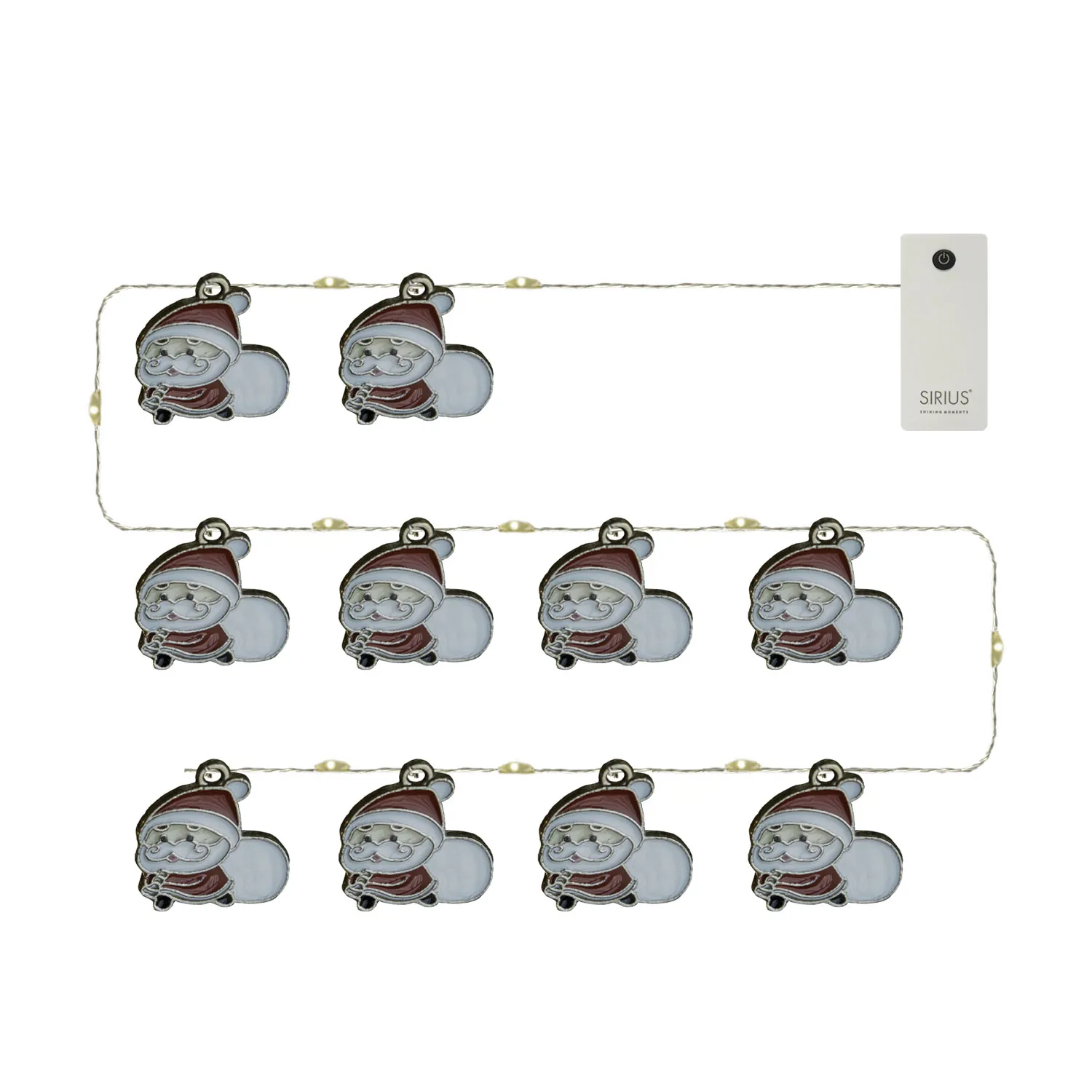 Nille Julemand, 10 LED - 90 cm