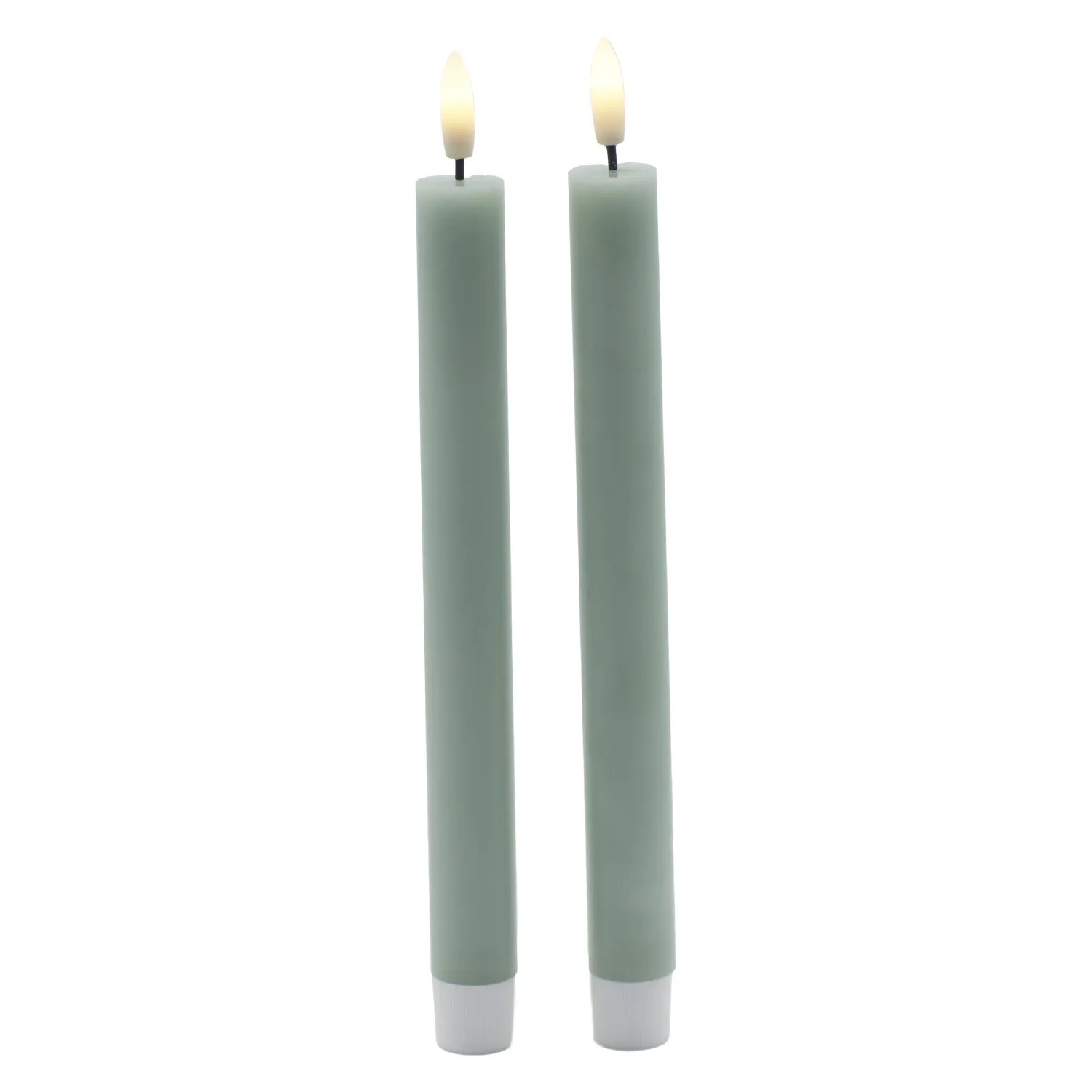 Sille Taper 2 pcs, Ø2 x 25cm, Sandy Green