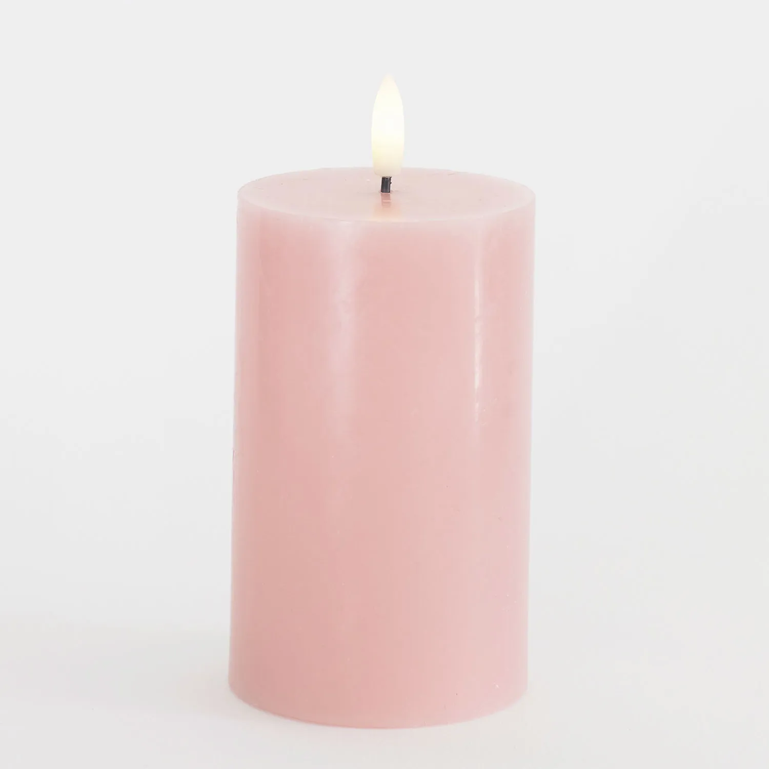 Sille Pillar Ø7.5 x 12.5cm, Light Pink