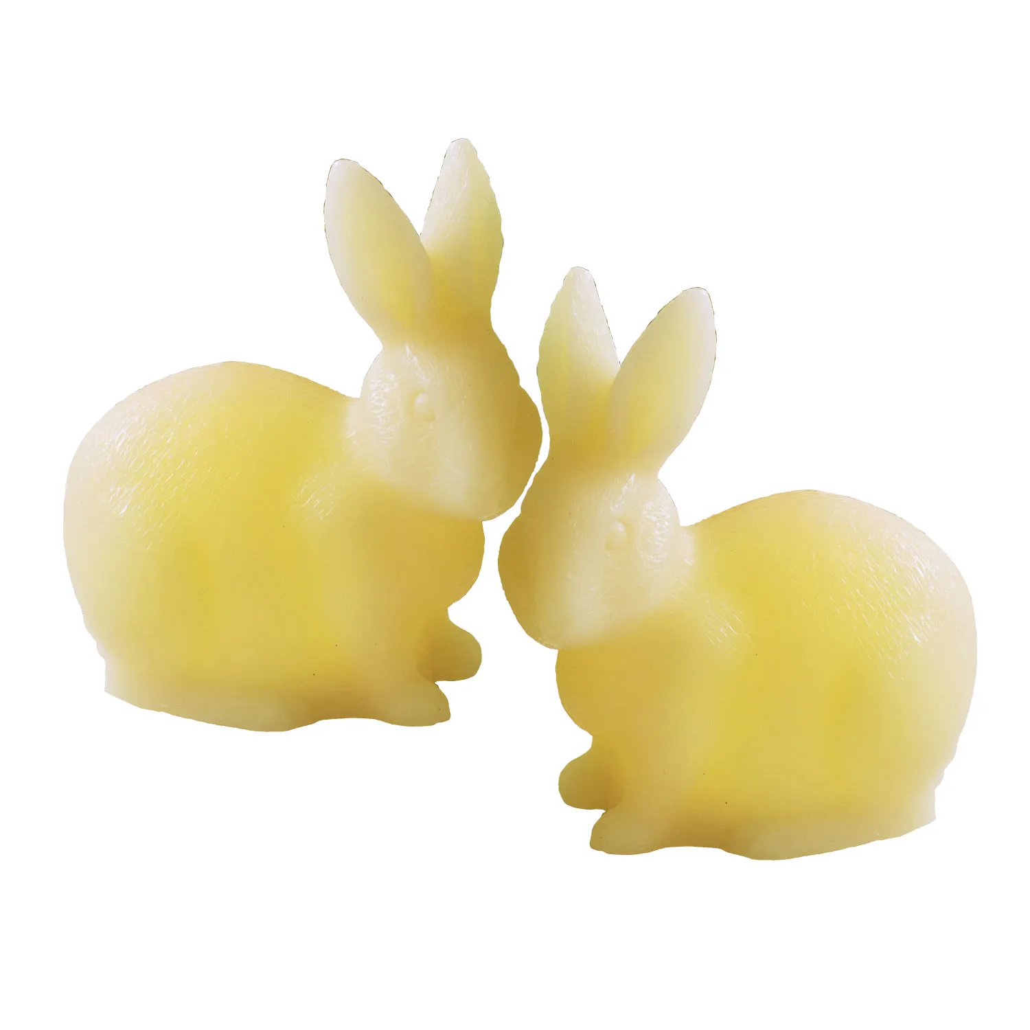 Elin Rabbit 2 pcs, Pale Yellow