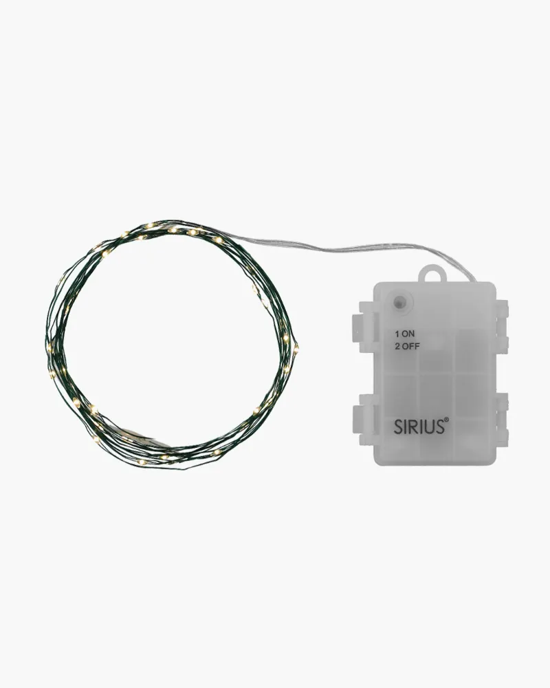 Knirke 40 LED, 3,9 m, Grøn