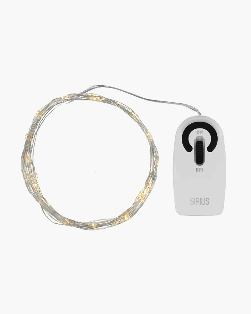 Knirke 40 LED, 3.9m, Silver