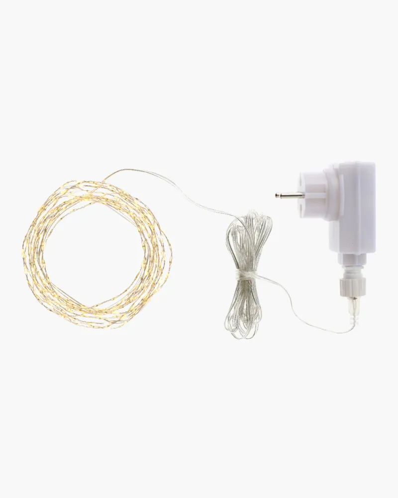Kiki 300 LED, 4m, Silver
