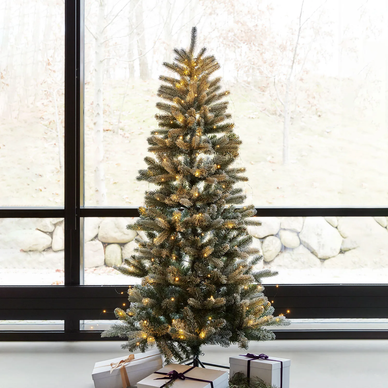 Elias Tree 1.5m, Snowy - 195 LED