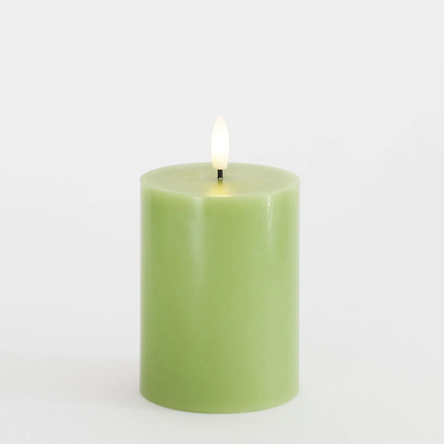 Sille Pillar Ø7.5 x 10cm, Spring Green