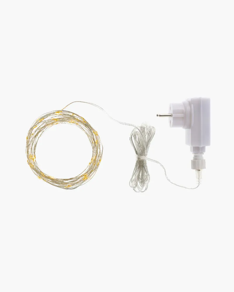 Knirke 160 LED, 15.9m, Silver