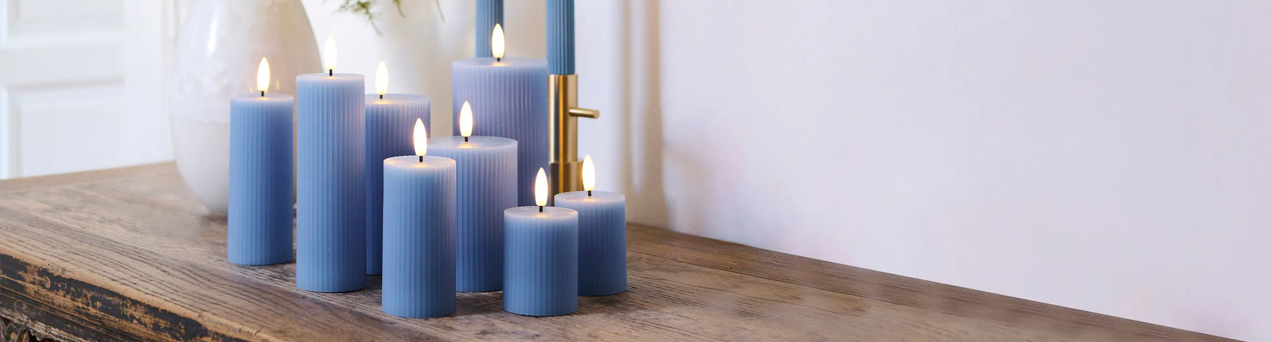 Smilla rechargeable LED candles