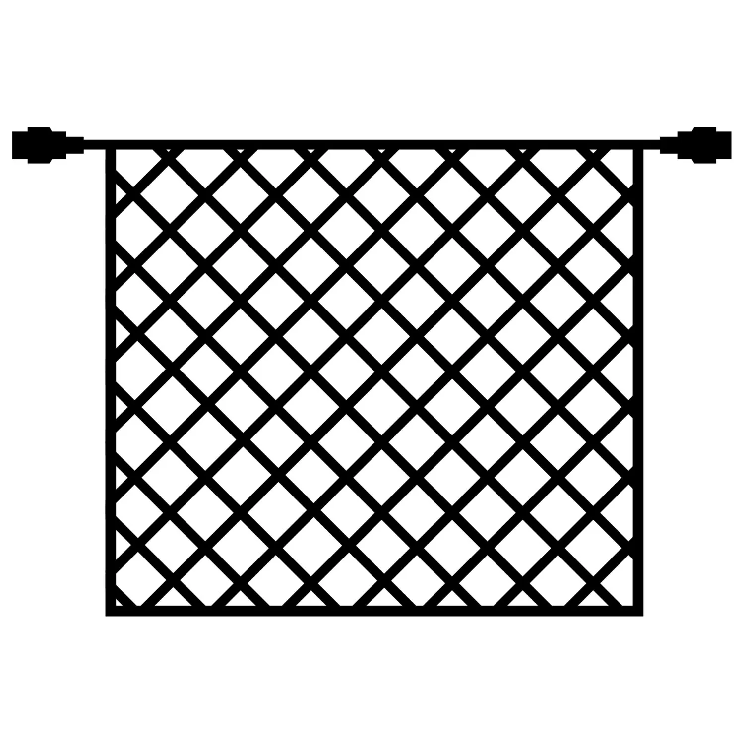 Tech-Line Net Supplementsæt 196 LED, 3x3 m